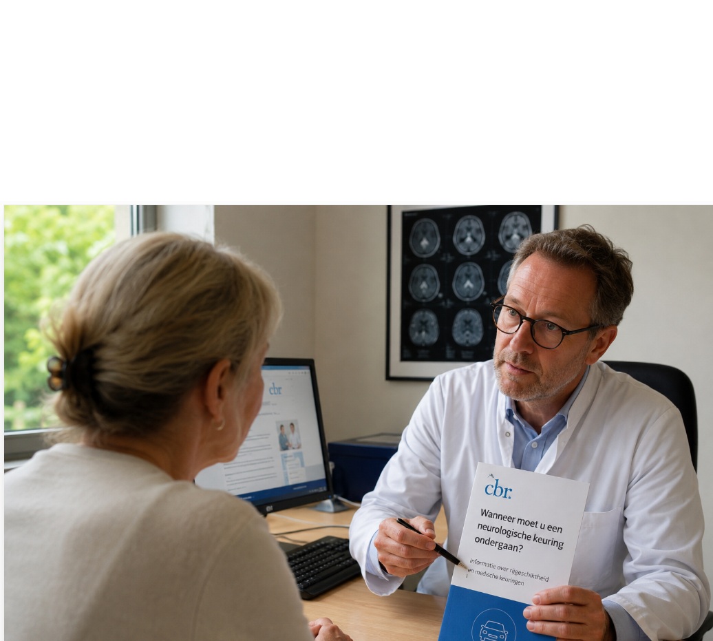 Wanneer moet ik een neurologische keuring voor het CBR ondergaan I Rijbewijskeuringdirect